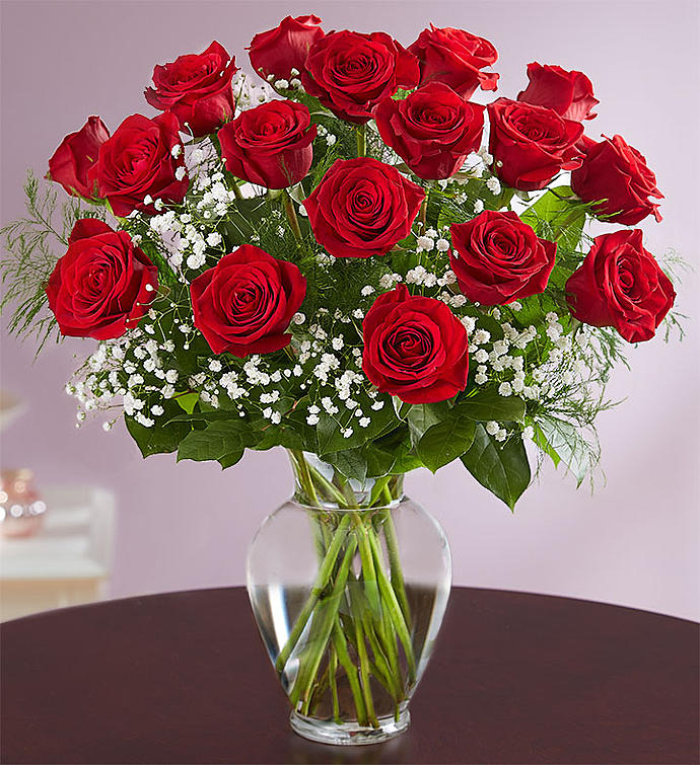 Rose Elegance&trade; Premium Long Stem Red Roses