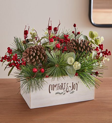 Comfort &amp; Joy Farmhouse Centerpiece